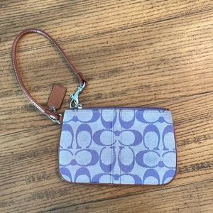 Coach medium wristlet